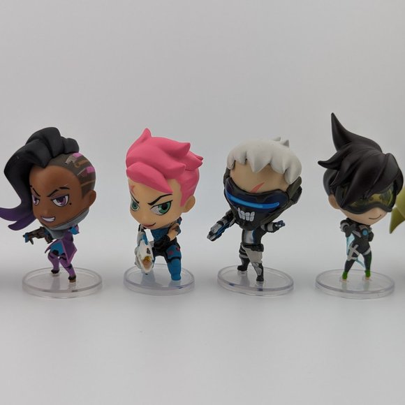 Cute but Deadly Overwatch Mini Figures – Set of 6 (Blizzard Official) - Picture 2 of 16